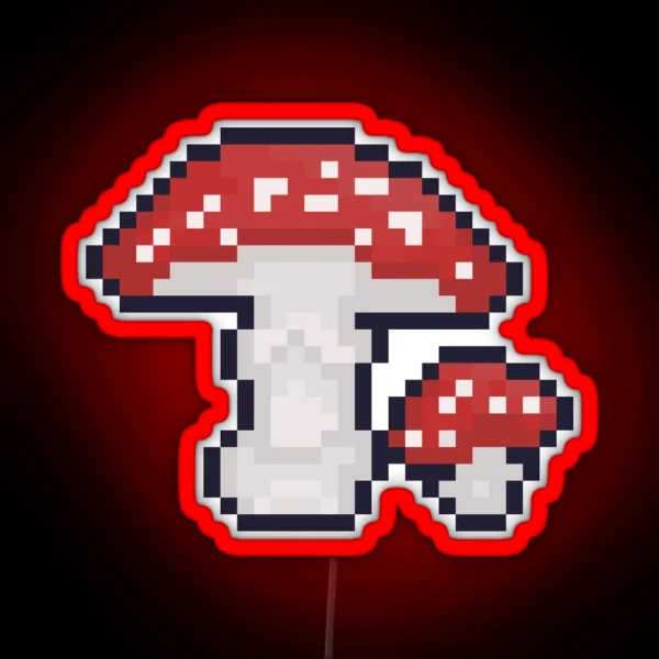 Toadstool RGB Neon Sign