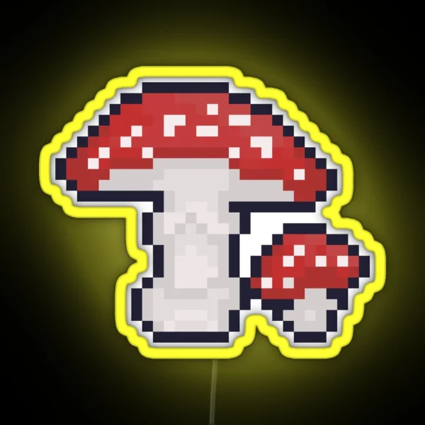 Toadstool RGB Neon Sign