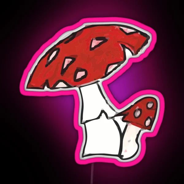 Toadstool RGB Neon Sign