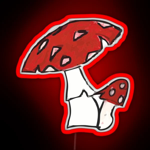 Toadstool RGB Neon Sign