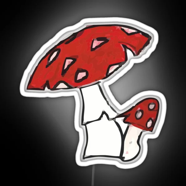 Toadstool RGB Neon Sign