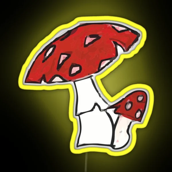 Toadstool RGB Neon Sign