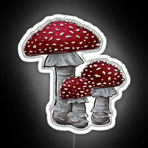 Toadstools 2 RGB Neon Sign