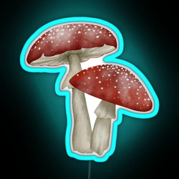 Toadstools RGB Neon Sign