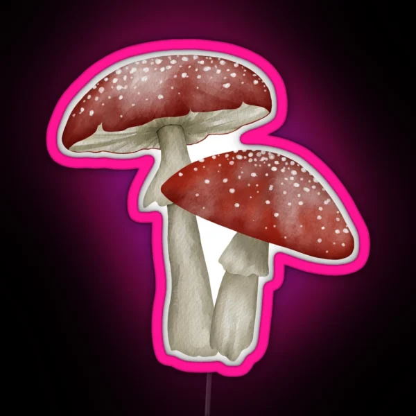 Toadstools RGB Neon Sign