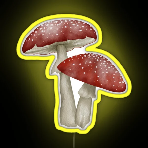 Toadstools RGB Neon Sign