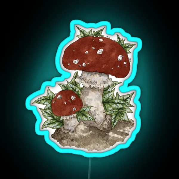 Toadstools RGB Neon Sign