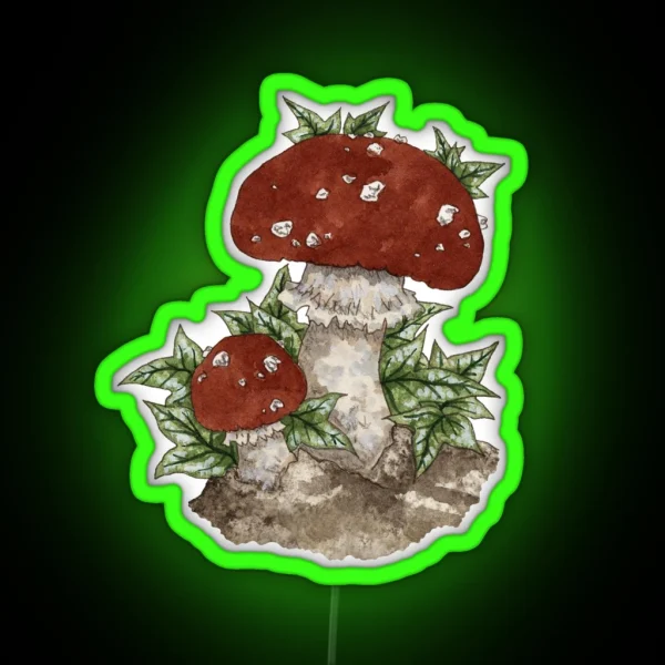 Toadstools RGB Neon Sign