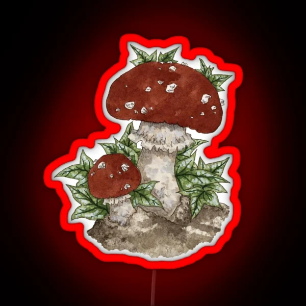Toadstools RGB Neon Sign
