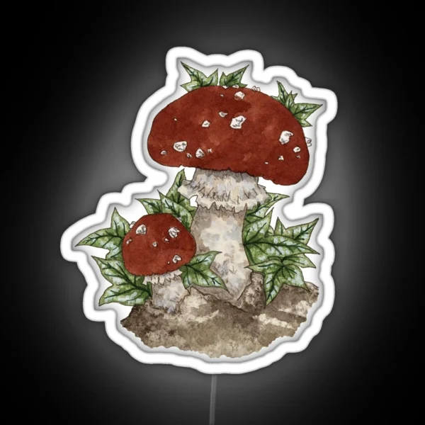Toadstools RGB Neon Sign