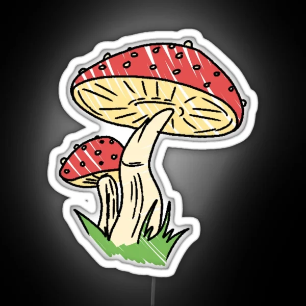 Toadstools RGB Neon Sign