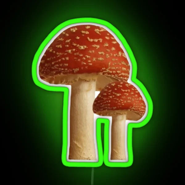 Toadstools RGB Neon Sign