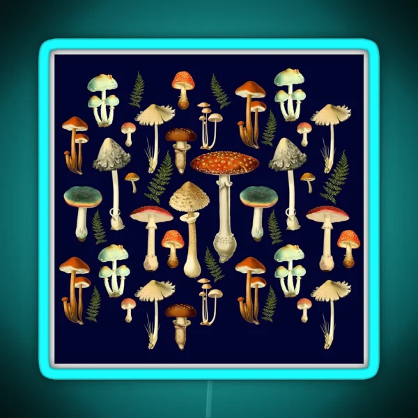 Toadstools RGB Neon Sign