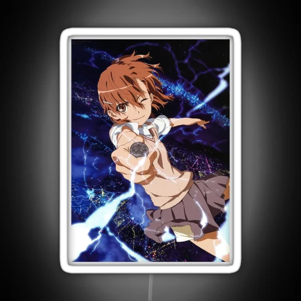 Toaru Kagaku Misaka Mikoto RGB Neon Sign