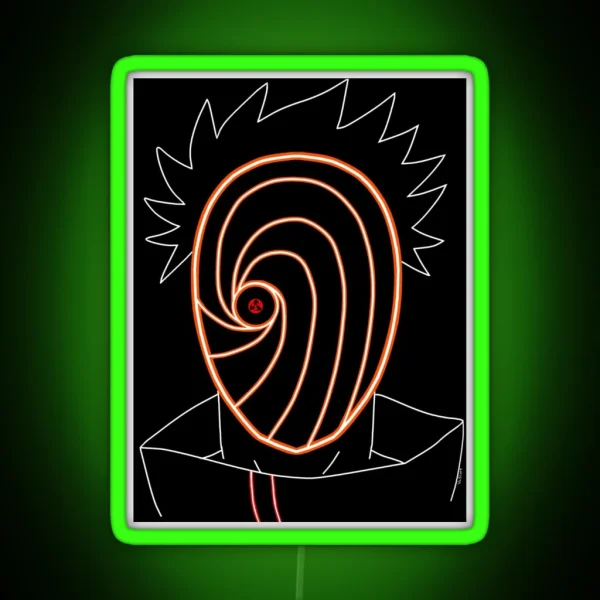 Tobi Neon Version Akatsuki RGB Neon Sign