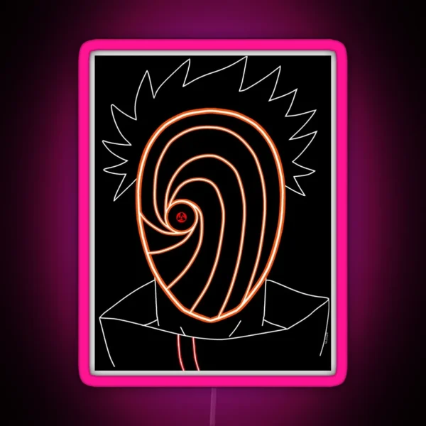 Tobi Neon Version Akatsuki RGB Neon Sign