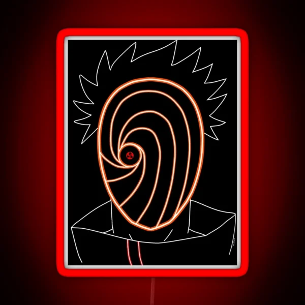 Tobi Neon Version Akatsuki RGB Neon Sign