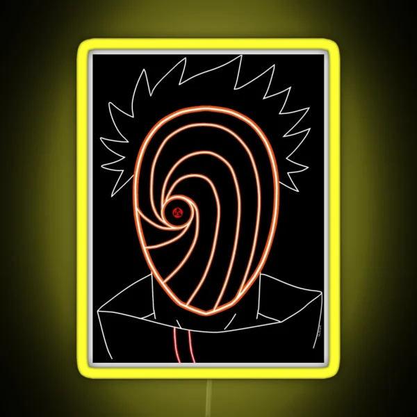 Tobi Neon Version Akatsuki RGB Neon Sign