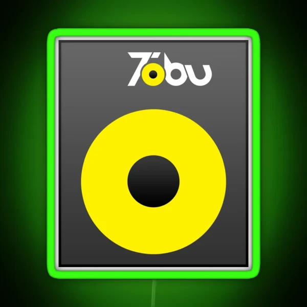 Tobu Speaker RGB Neon Sign