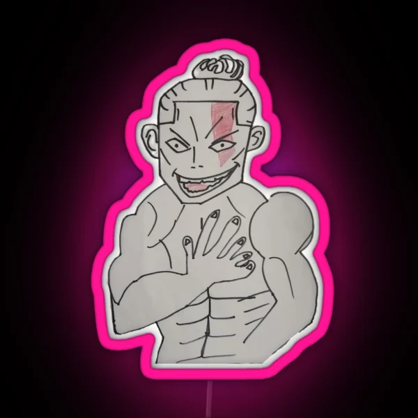 Todo Handsome Man Boogie Woogie Jujutsu RGB Neon Sign