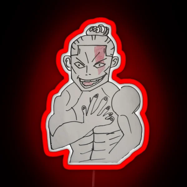 Todo Handsome Man Boogie Woogie Jujutsu RGB Neon Sign