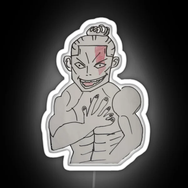 Todo Handsome Man Boogie Woogie Jujutsu RGB Neon Sign
