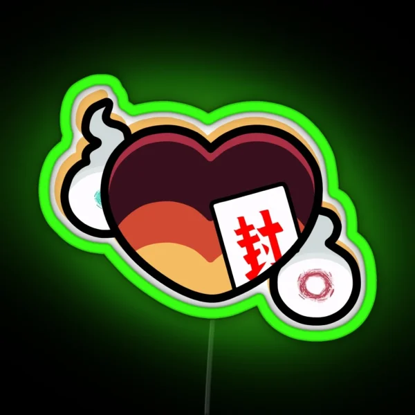 Toilet Bound Hanako Kun Hanako Heart RGB Neon Sign