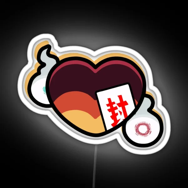 Toilet Bound Hanako Kun Hanako Heart RGB Neon Sign