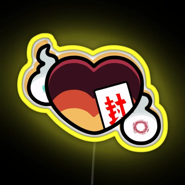 Toilet Bound Hanako Kun Hanako Heart RGB Neon Sign