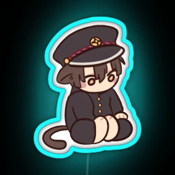 Toilet Bound Hanako Neko Cat RGB Neon Sign