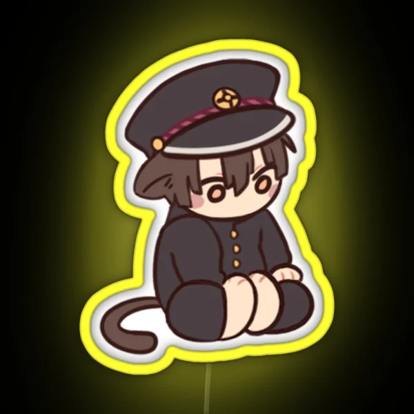 Toilet Bound Hanako Neko Cat RGB Neon Sign