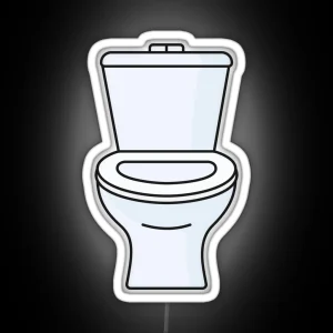 Toilet Seat RGB Neon Sign