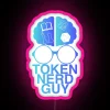 Neon sign featuring a token nerd guy with an RGB glow.