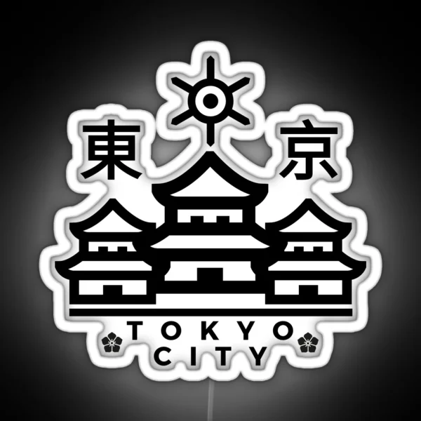 Tokyo City Logo RGB Neon Sign