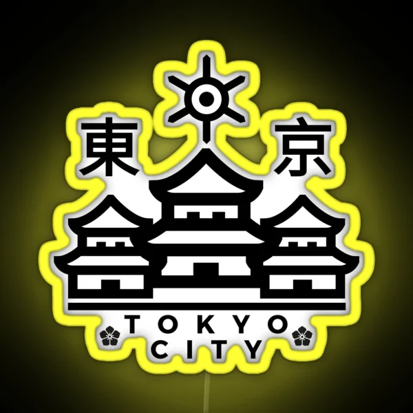 Tokyo City Logo RGB Neon Sign