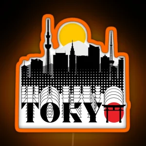 Tokyo City RGB Neon Sign