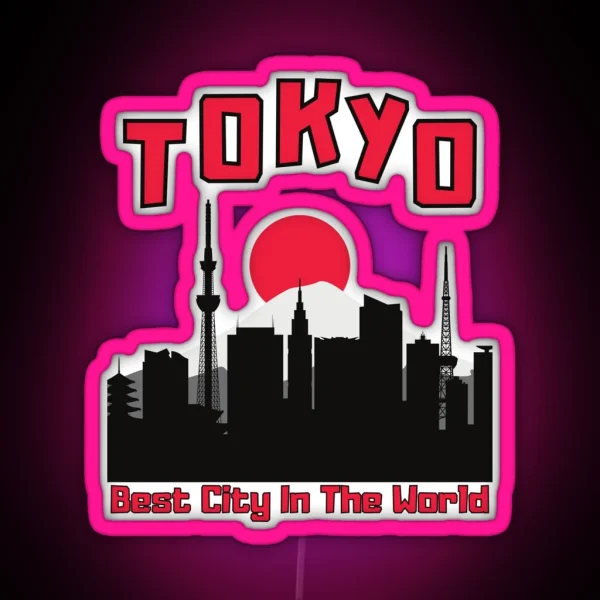 Tokyo City RGB Neon Sign