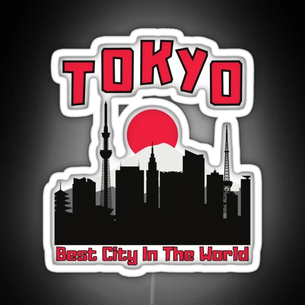 Tokyo City RGB Neon Sign