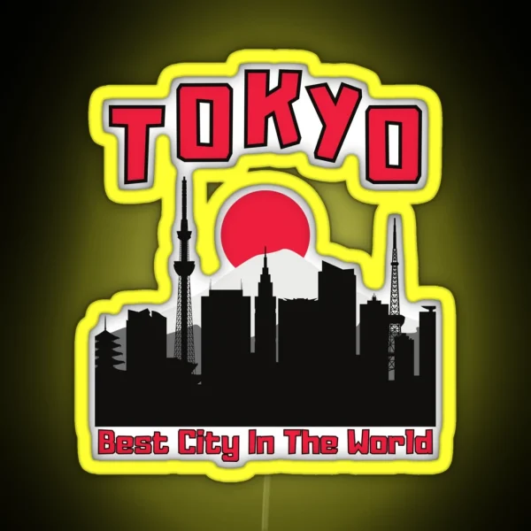 Tokyo City RGB Neon Sign