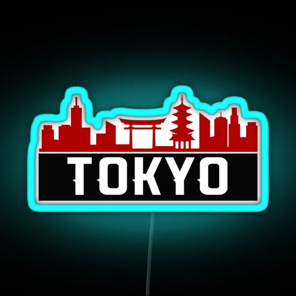 Tokyo City Travel Led RGB Neon Sign