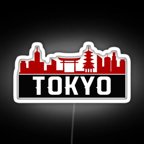 Tokyo City Travel Led RGB Neon Sign