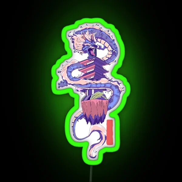 Tokyo Japan Dragon Japanese RGB Neon Sign