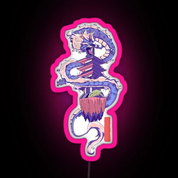 Tokyo Japan Dragon Japanese RGB Neon Sign