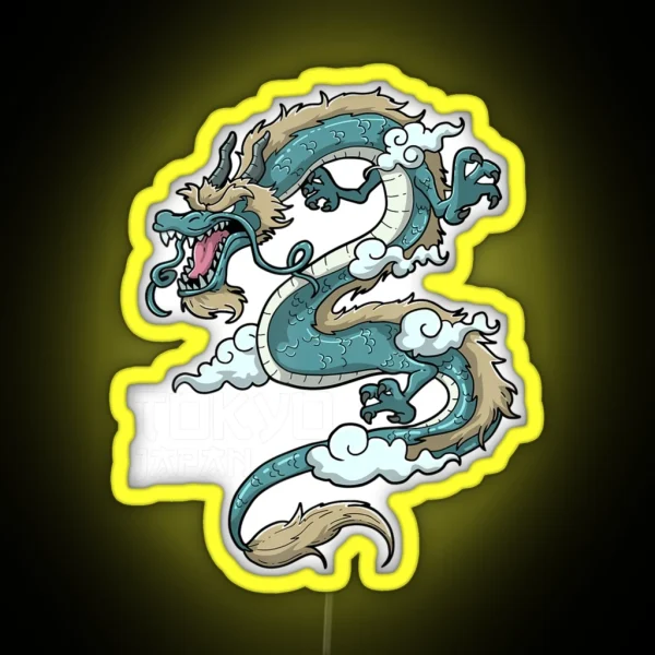 Tokyo Japan Dragon RGB Neon Sign