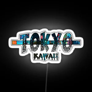 Tokyo Kawaii RGB Neon Sign