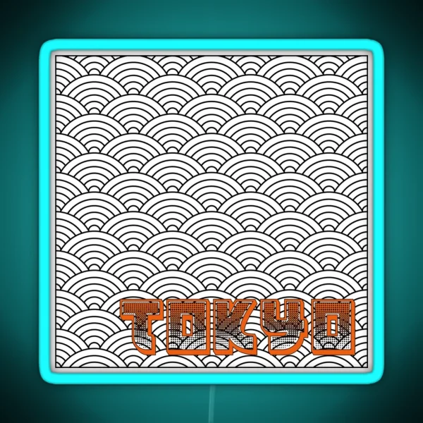 Tokyo Led With Pattern RGB Neon Sign
