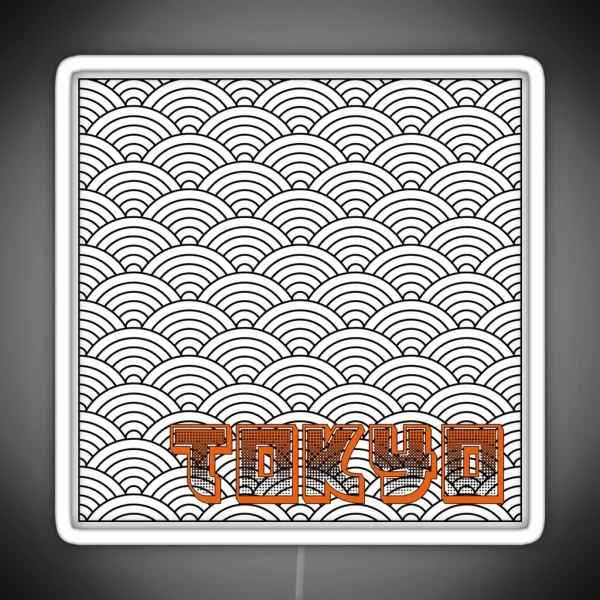 Tokyo Led With Pattern RGB Neon Sign