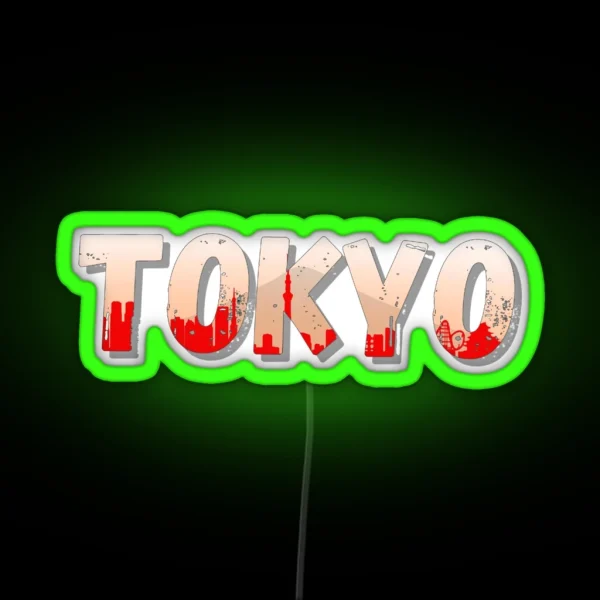 Tokyo Lights RGB Neon Sign
