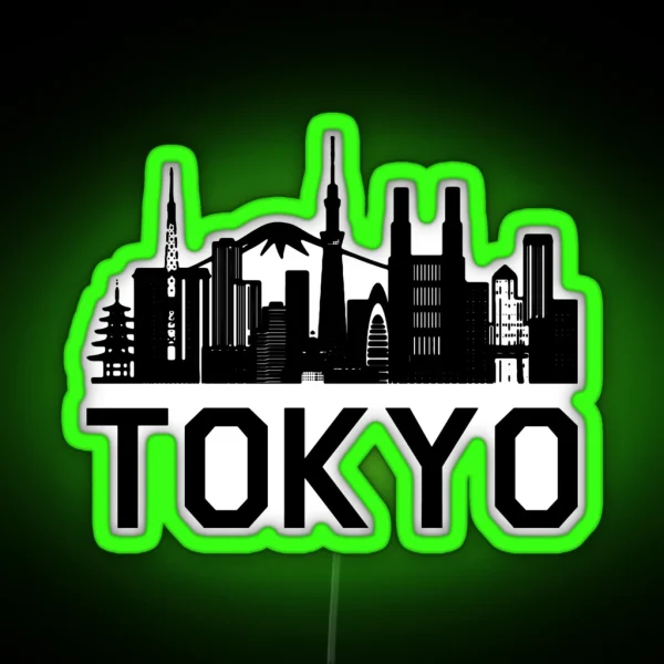 Tokyo Logo RGB Neon Sign