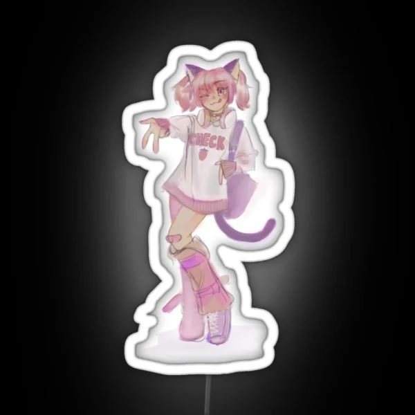 Tokyo Mew Mew Ichigo RGB Neon Sign